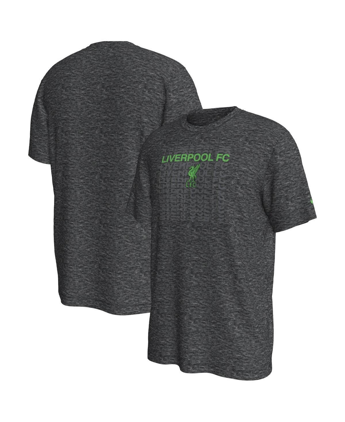 Mens Nike Heather Black Liverpool RlgdPerformance T-shirt Product Image