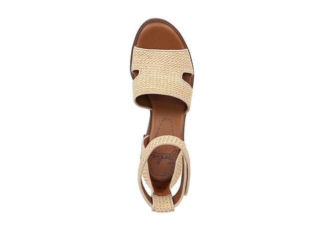 ZODIAC Ida Block Heeled Sandal (Natural Raffia) Women's Sandals Product Image