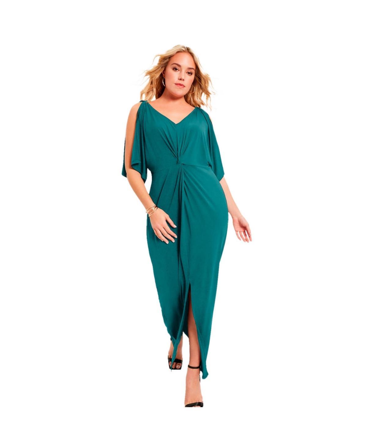 June + Vie Womens June + Vie Twist-Front Dress Product Image