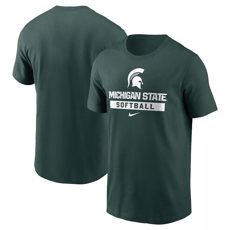 Mens Nike Michigan State Spartans Softball T-Shirt Product Image