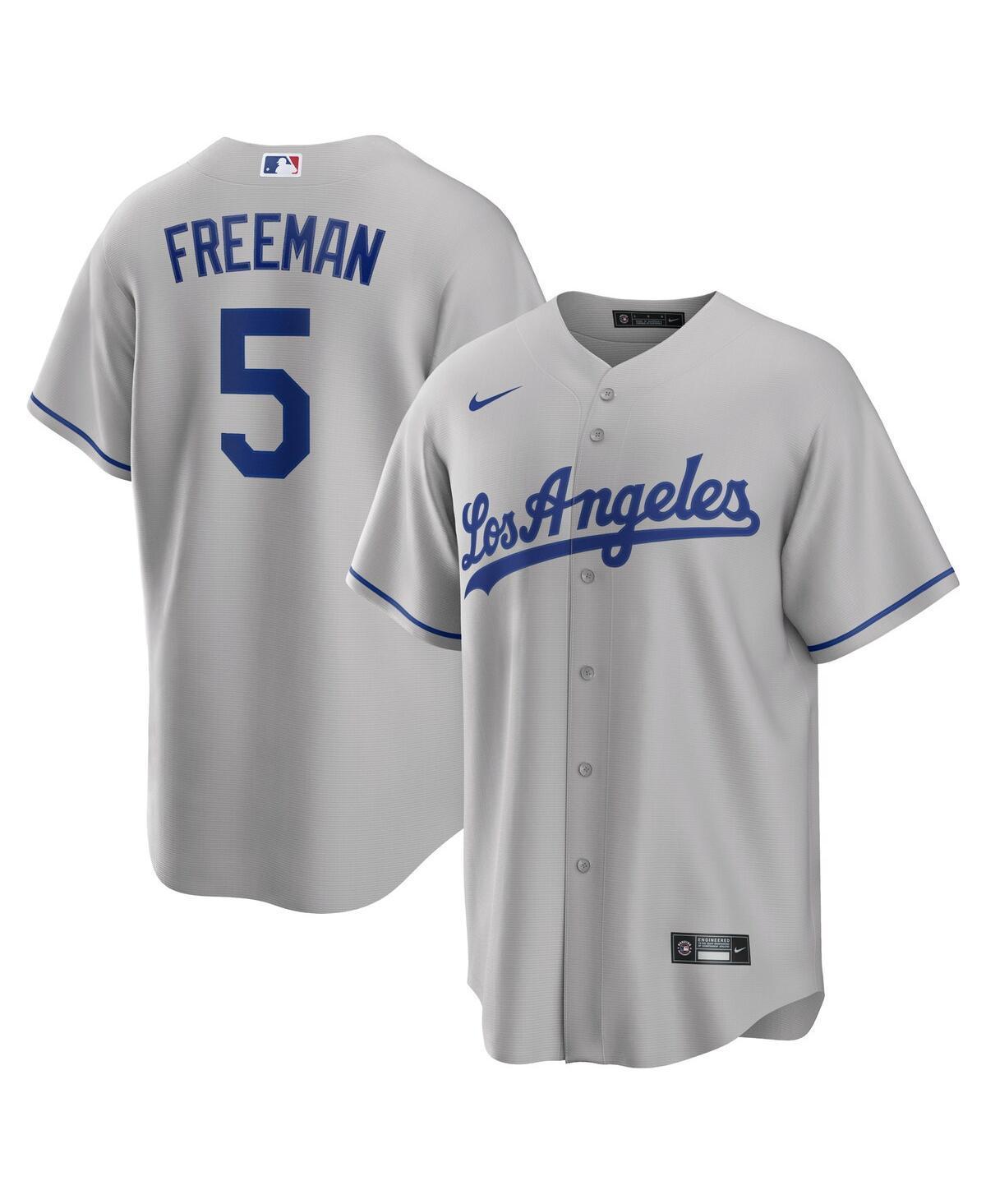 Mens Nike Freddie Freeman White Los Angeles Dodgers Replica Player Jersey - White Product Image