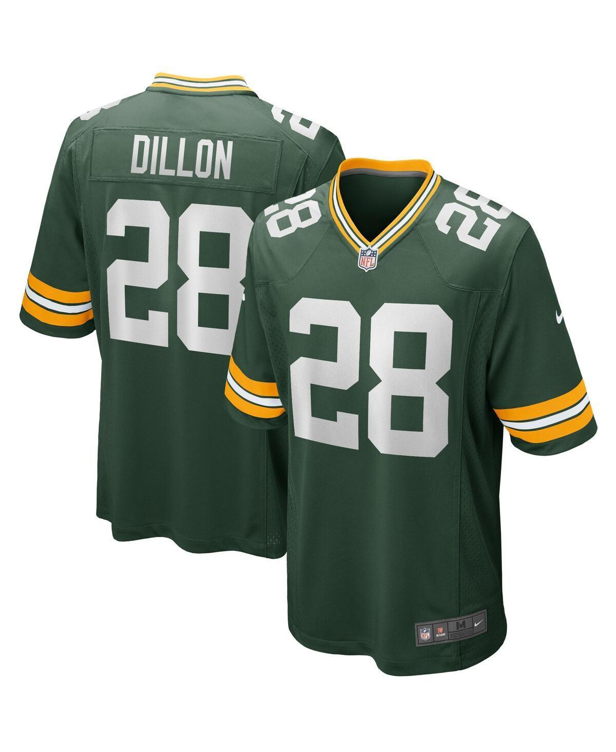 Nike Mens Aj Dillon Green Bay Packers Game Player Jersey - Green Product Image