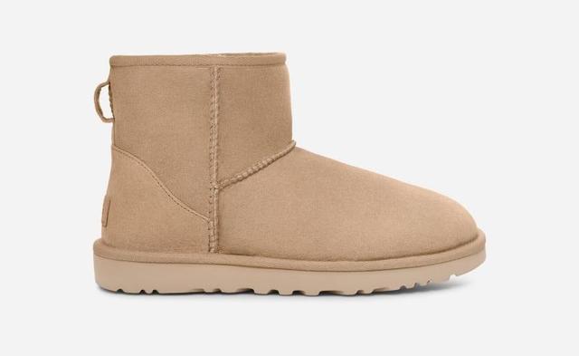 UGG Womens Classic Mini II Boot Sheepskin Classic Boots Product Image