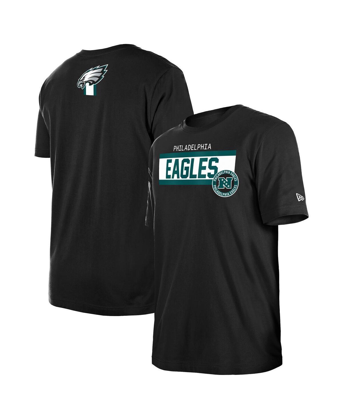 New Era Mens Black Philadelphia Eagles 3rd Down Domestic T-Shirt Product Image