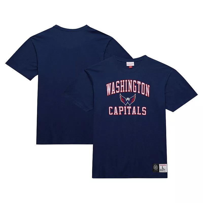 Mens Mitchell & Ness Washington Capitals Legendary Slub T-Shirt Blue Product Image