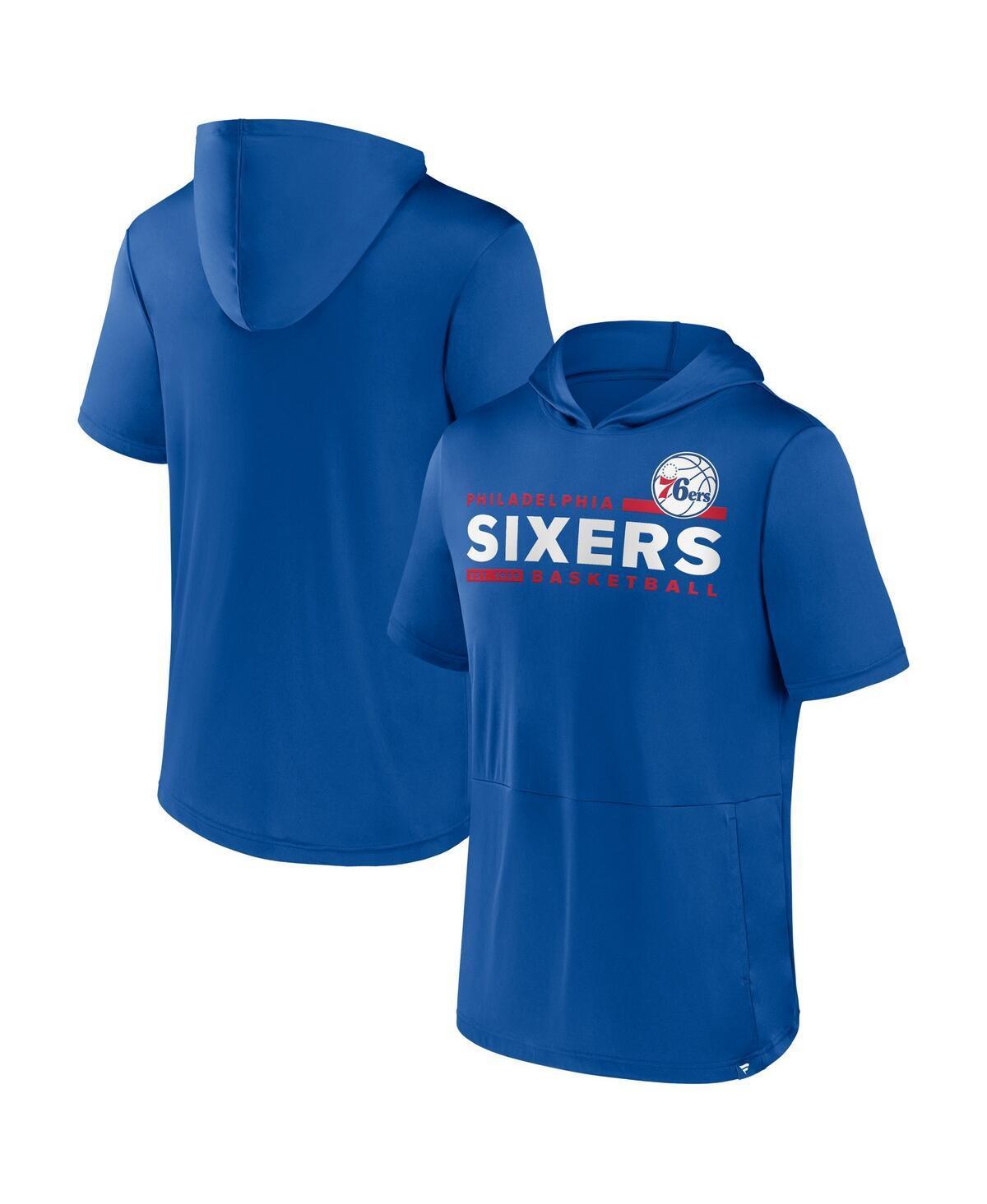 Mens Fanatics Branded Royal Philadelphia 76ers Possession Hoodie T-Shirt Product Image