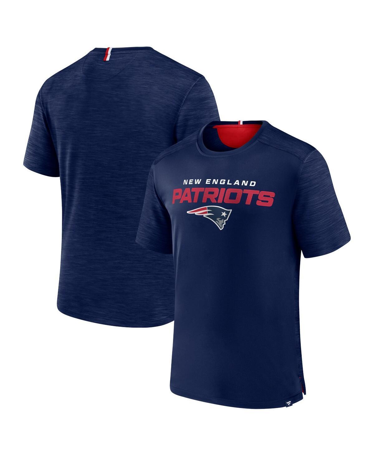 Mens Fanatics Navy New England Patriots Defender Evo T-shirt Product Image