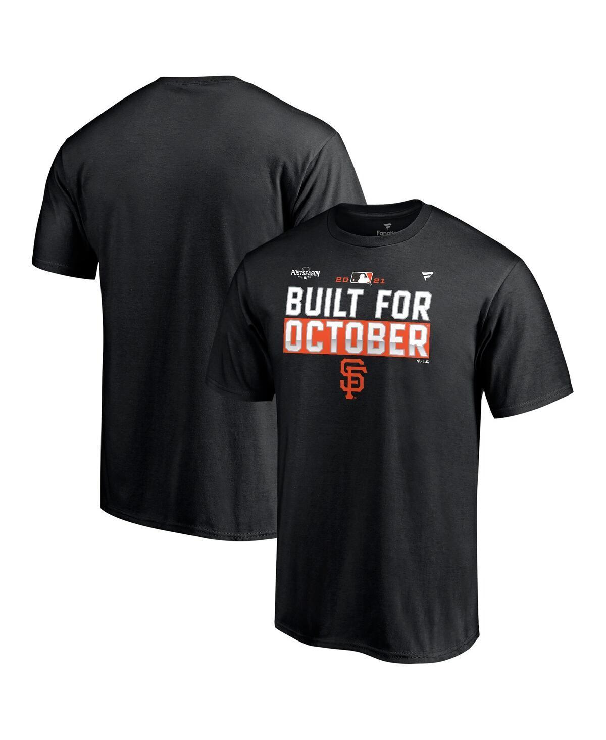 Mens Black San Francisco Giants 2021 Postseason Locker Room T-shirt Product Image