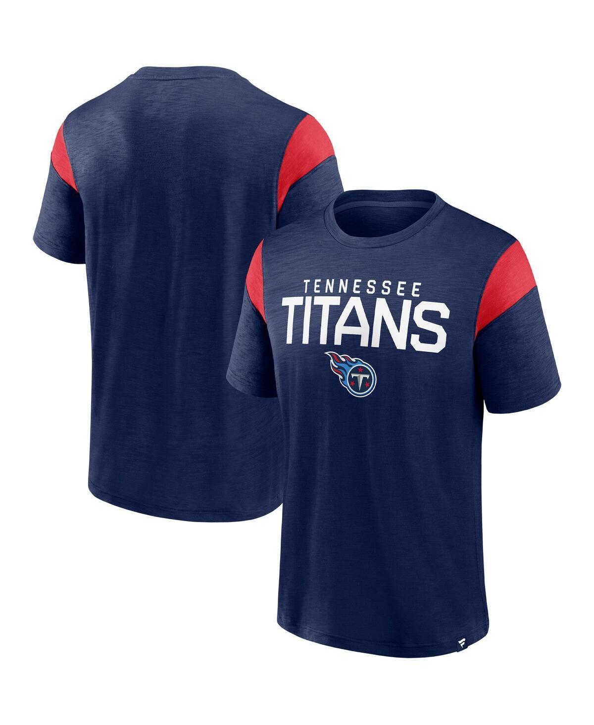 Mens Fanatics Navy Tennessee Titans Home Stretch Team T-shirt Product Image