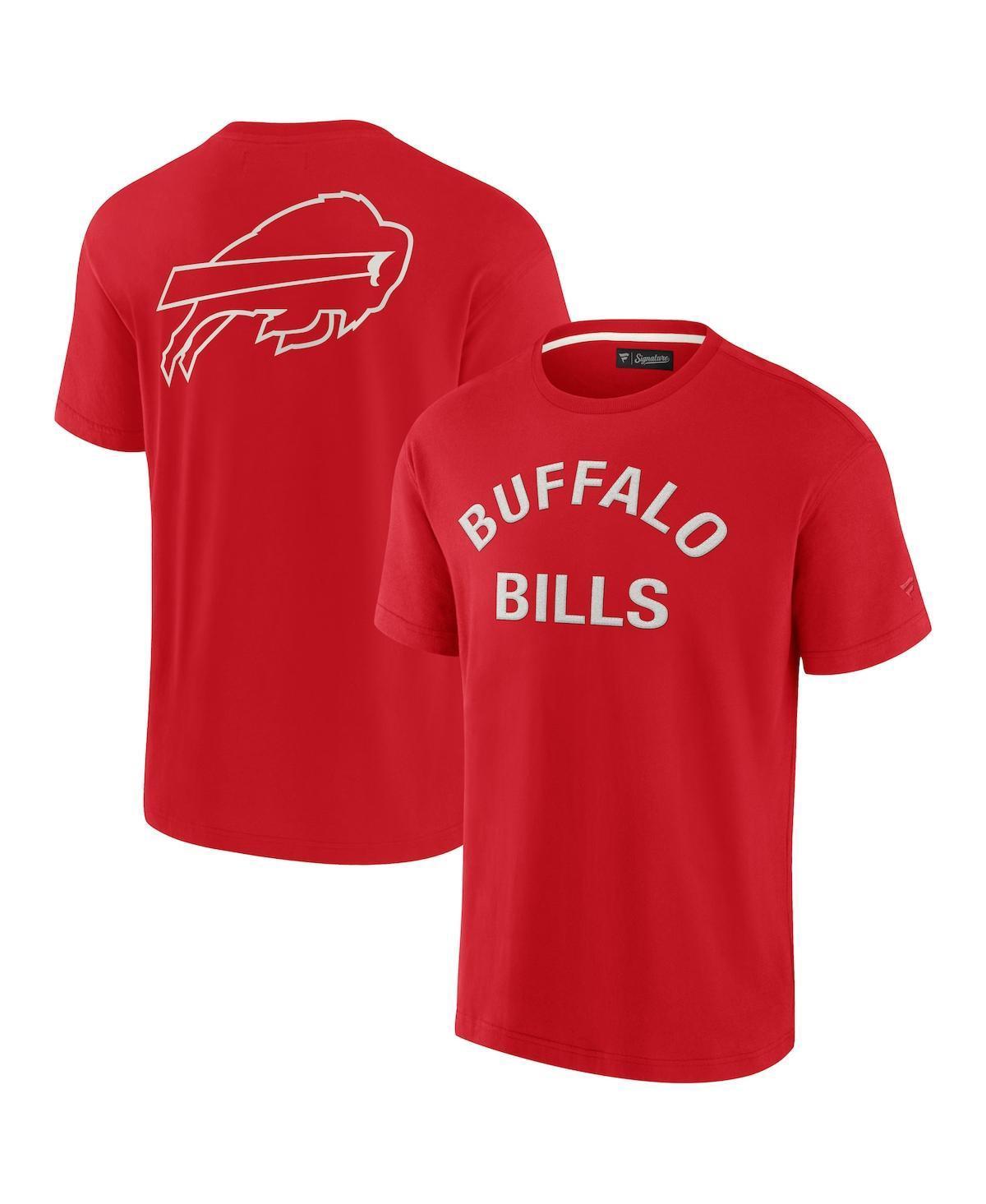 Mens and Womens Fanatics Signature Royal Buffalo Bills Super Soft Short Sleeve T-shirt Product Image