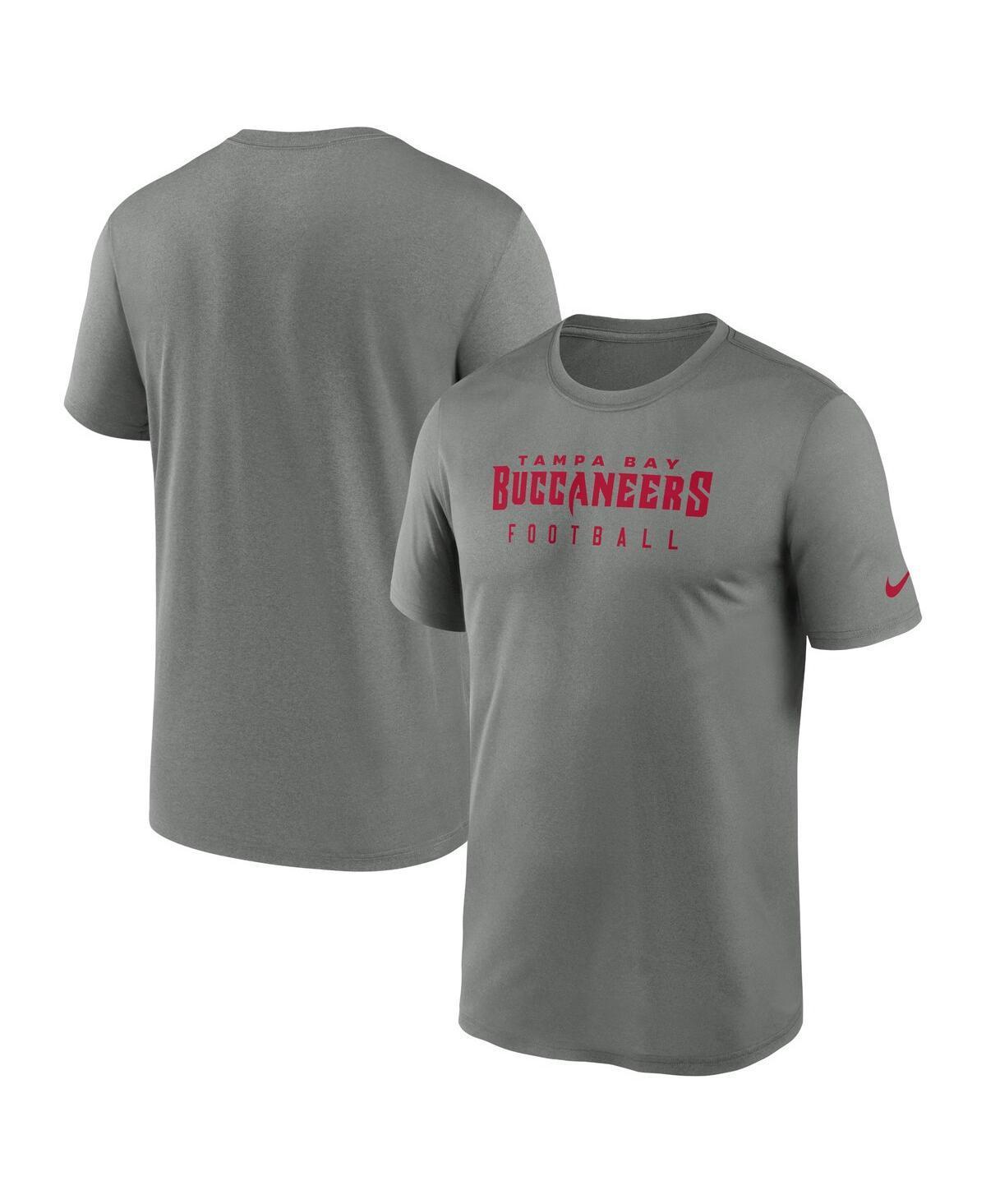 Mens Nike Heather Gray Washington Commanders Sideline Legend Performance T-shirt Product Image