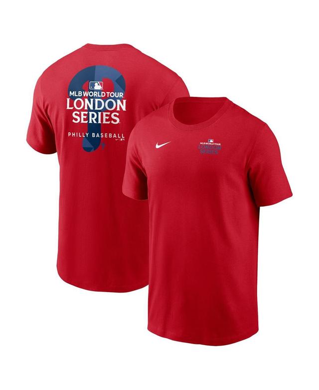 Nike Mens Philadelphia Phillies 2024 Mlb World Tour London Series T-Shirt Product Image