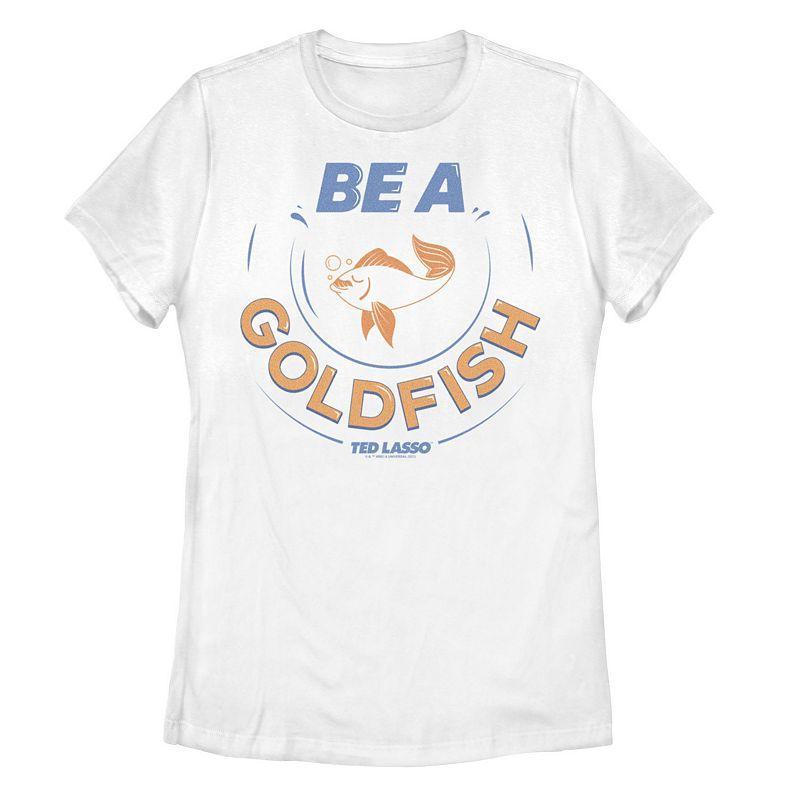 Juniors Ted Lasso Be A GoldFish Original Graphic Tee, Girls Product Image