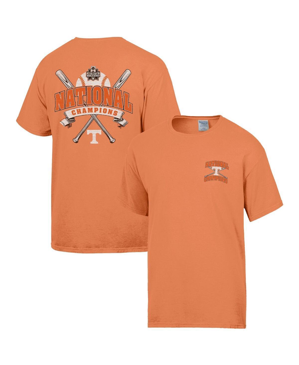 Comfortwash Mens Tennessee Orange Tennessee Volunteers 2024 Ncaa Mens Baseball College World Series Champions T-Shirt Product Image