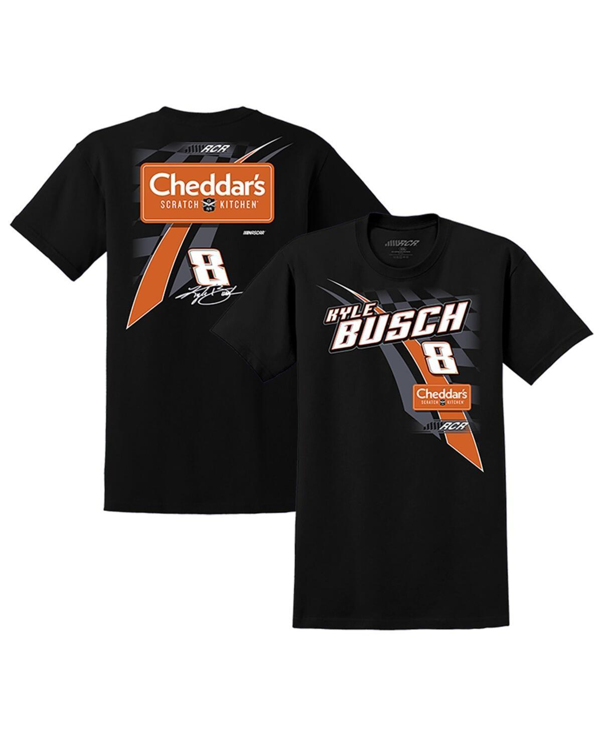 Mens Richard Childress Racing Team Collection Black Kyle Busch Cheddars Lifestyle T-shirt Product Image