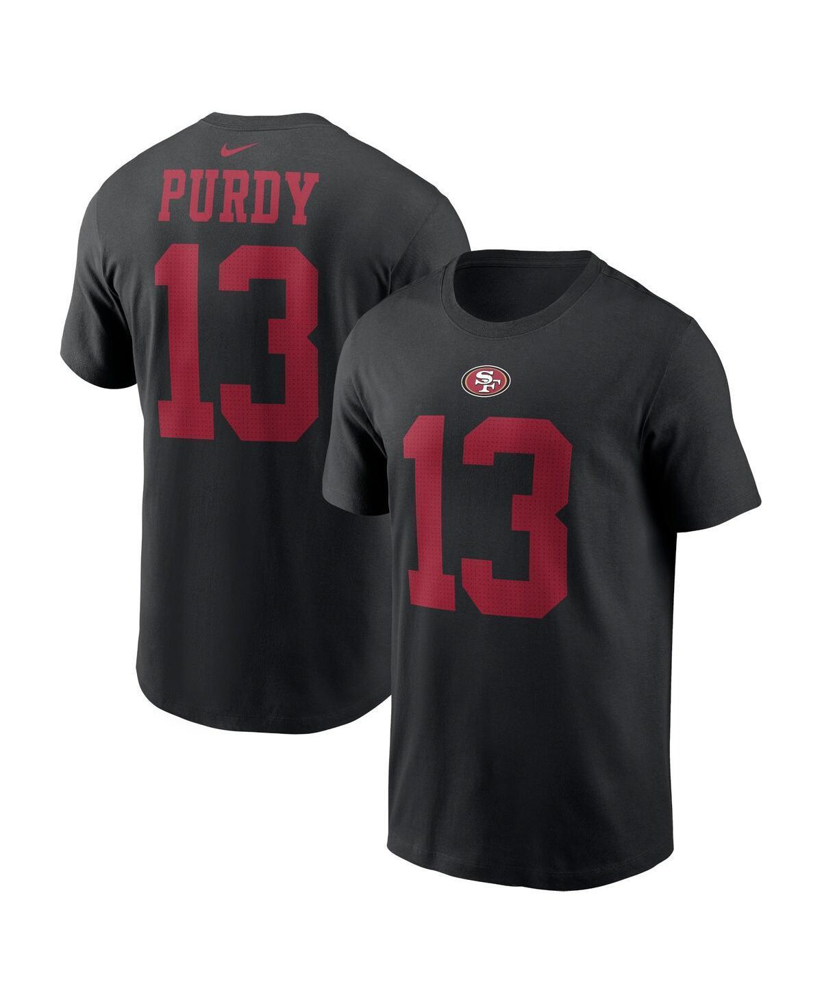 Mens Nike Brock Purdy San Francisco 49ers Player Name & Number T-Shirt Product Image