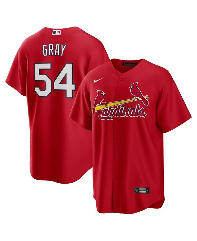 Nike Mens Sonny Gray Red St. Louis Cardinals Alternate Replica Jersey - Red Product Image