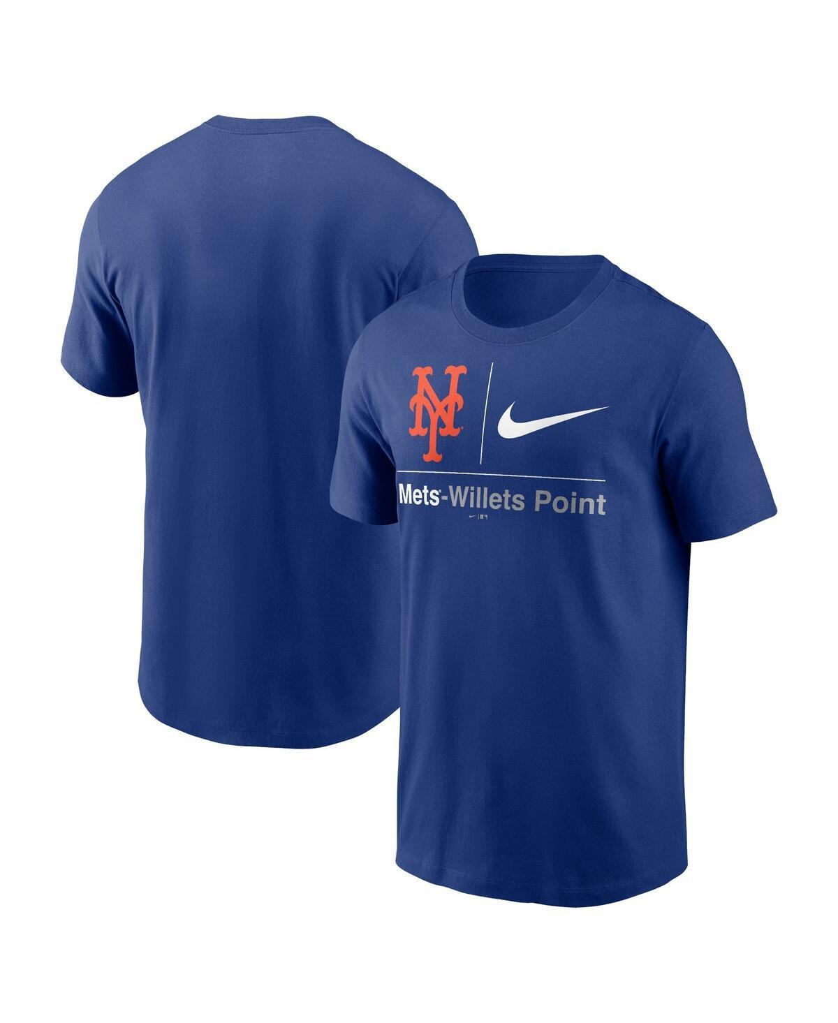 Mens Nike Royal New York Mets Willets Point Hometown T-Shirt Blue Product Image