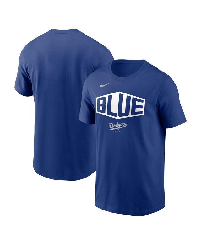 Nike Mens Royal Los Angeles Dodgers Local Home Town T-Shirt - Royal Product Image