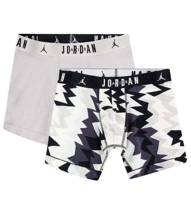 Jordan Printed And Solid Boxer Briefs 2-Pack Product Image