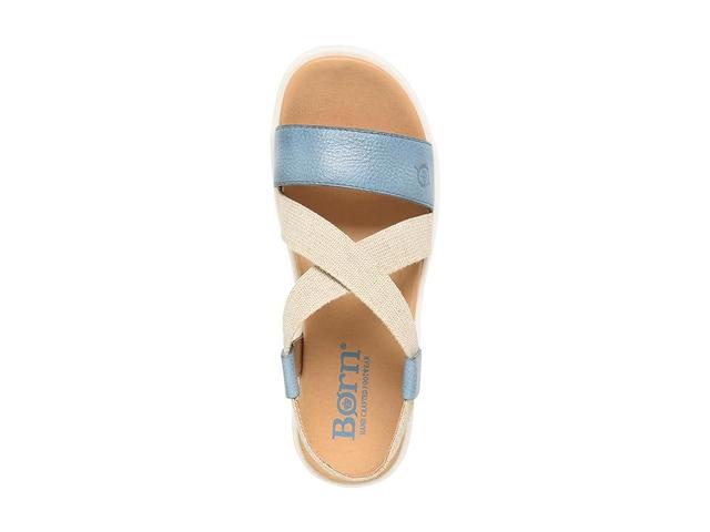 Brn Kasady Ankle Strap Platform Wedge Sandal Product Image