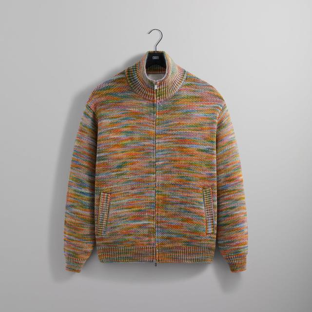 Kith Space Dye Wyona Full Zip Sweater - Multi Male Product Image