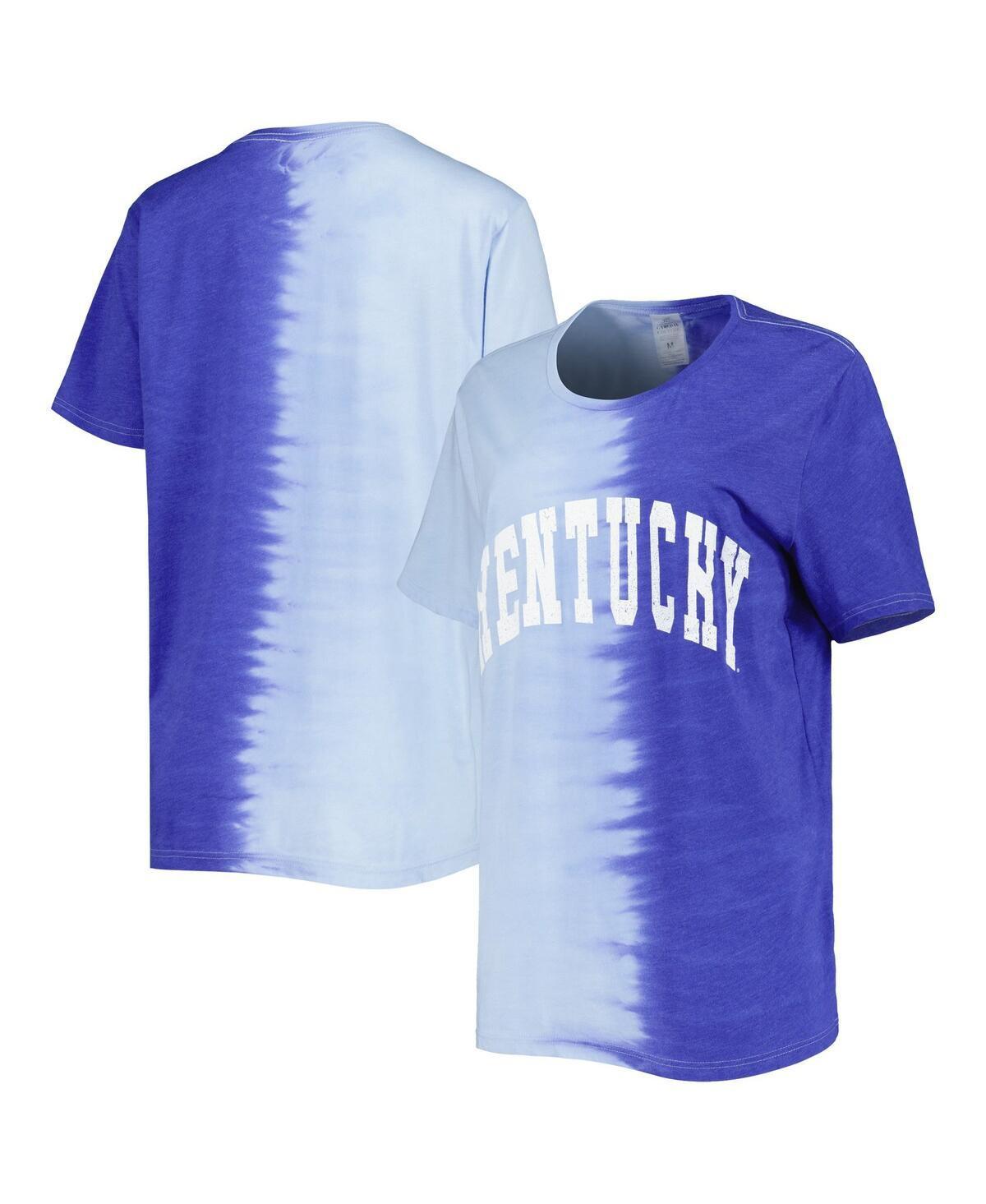 Womens Gameday Couture Royal Kentucky Wildcats Find Your Groove Split-Dye T-Shirt Product Image