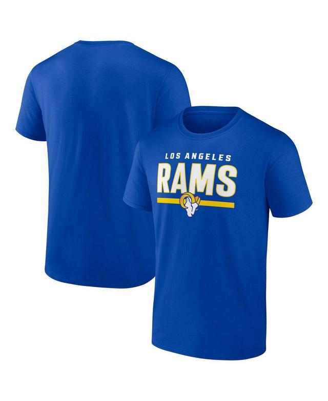 Fanatics Mens Royal Los Angeles Rams Speed Agility T-Shirt Product Image