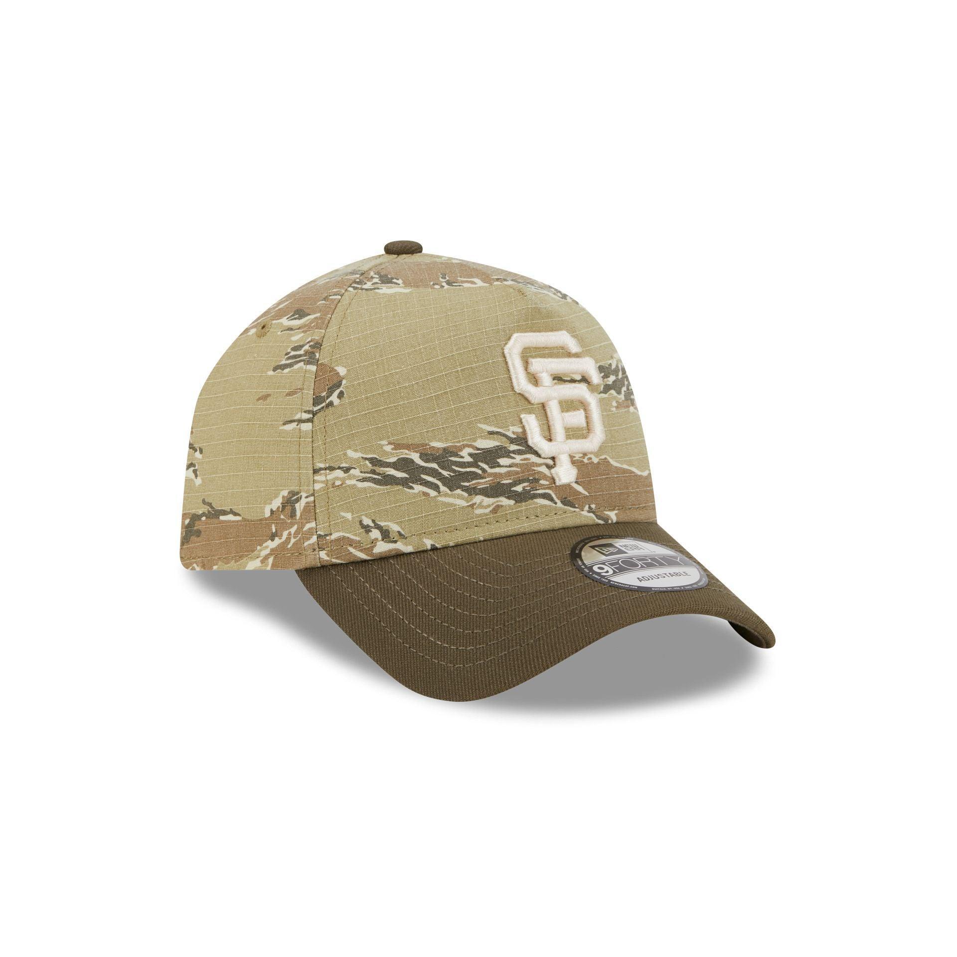 San Francisco Giants Tiger Camo 9FORTY A-Frame Snapback Hat Male Product Image