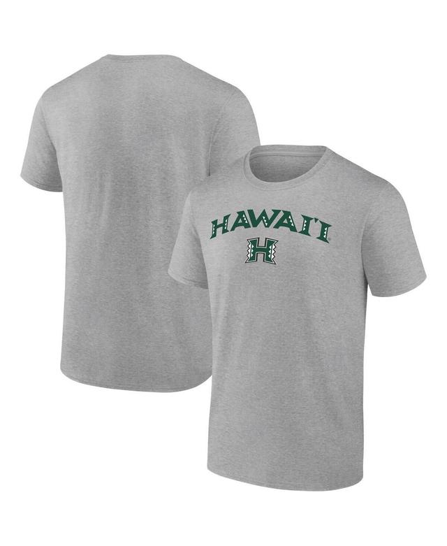 Mens Fanatics Steel Hawaii Warriors Campus T-shirt Product Image