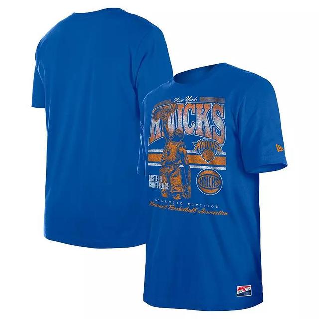 Mens New Era New York Knicks Enzyme Wash Oversized T-Shirt Product Image