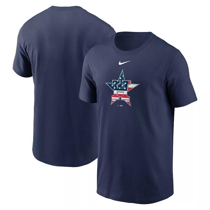 Mens Nike Houston Astros Americana T-Shirt Blue Product Image