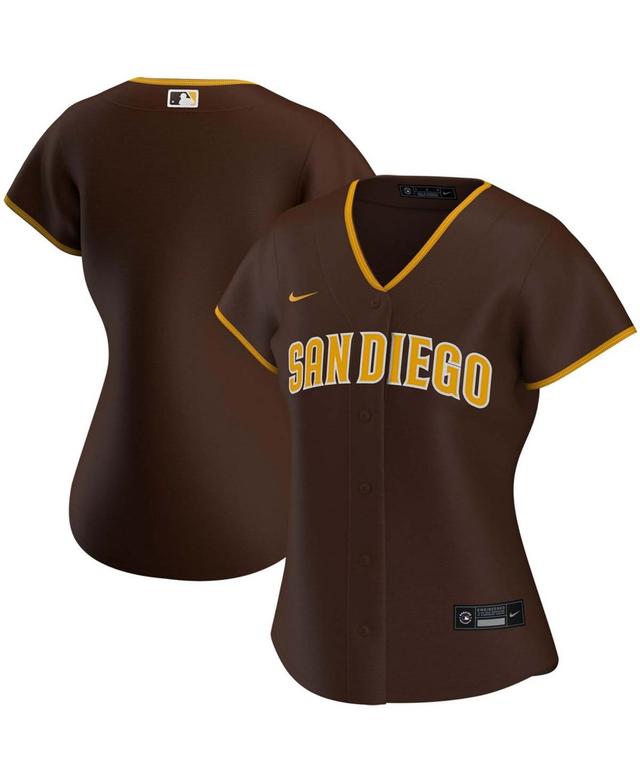 Womens Nike San Diego Padres Road Replica Team Jersey Product Image