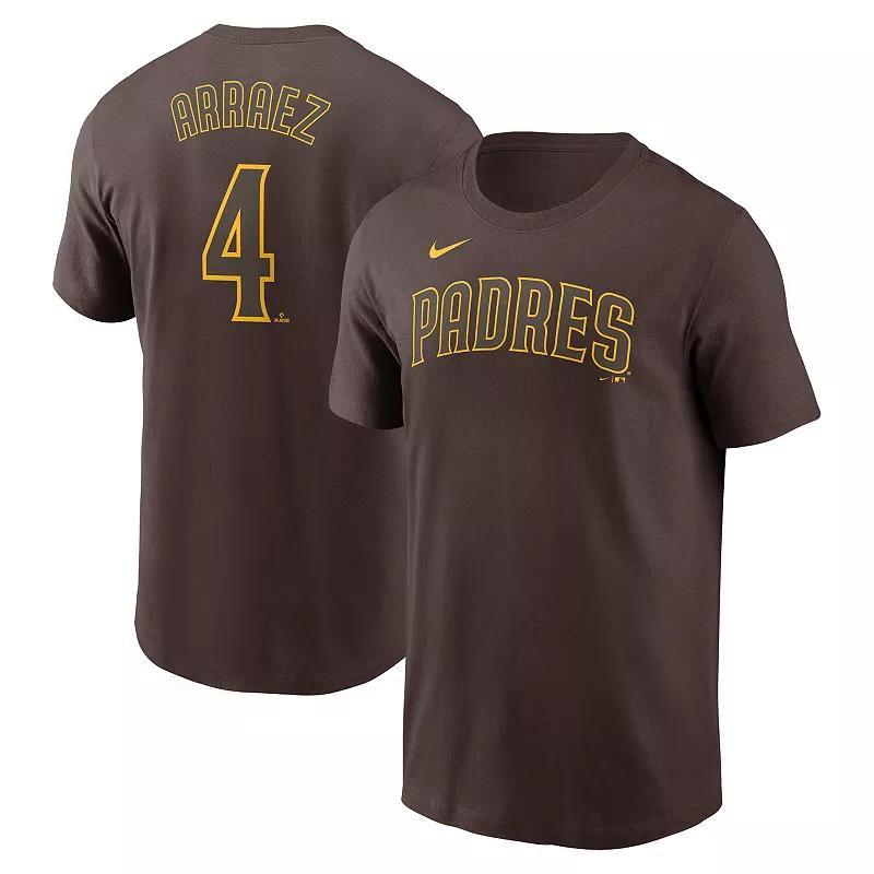 Mens Nike Luis Arraez San Diego Padres Fuse Name & Number T-Shirt Product Image