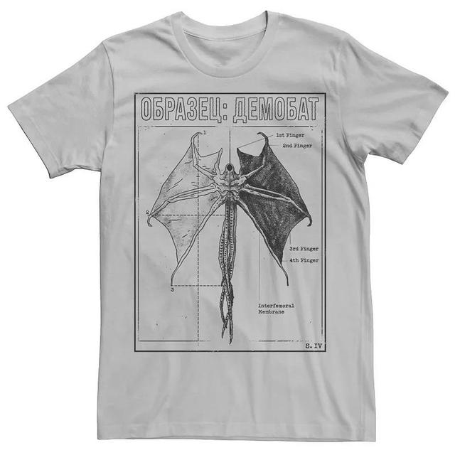 Mens Netflix Stranger Things Demobat Anatomy Tee Product Image