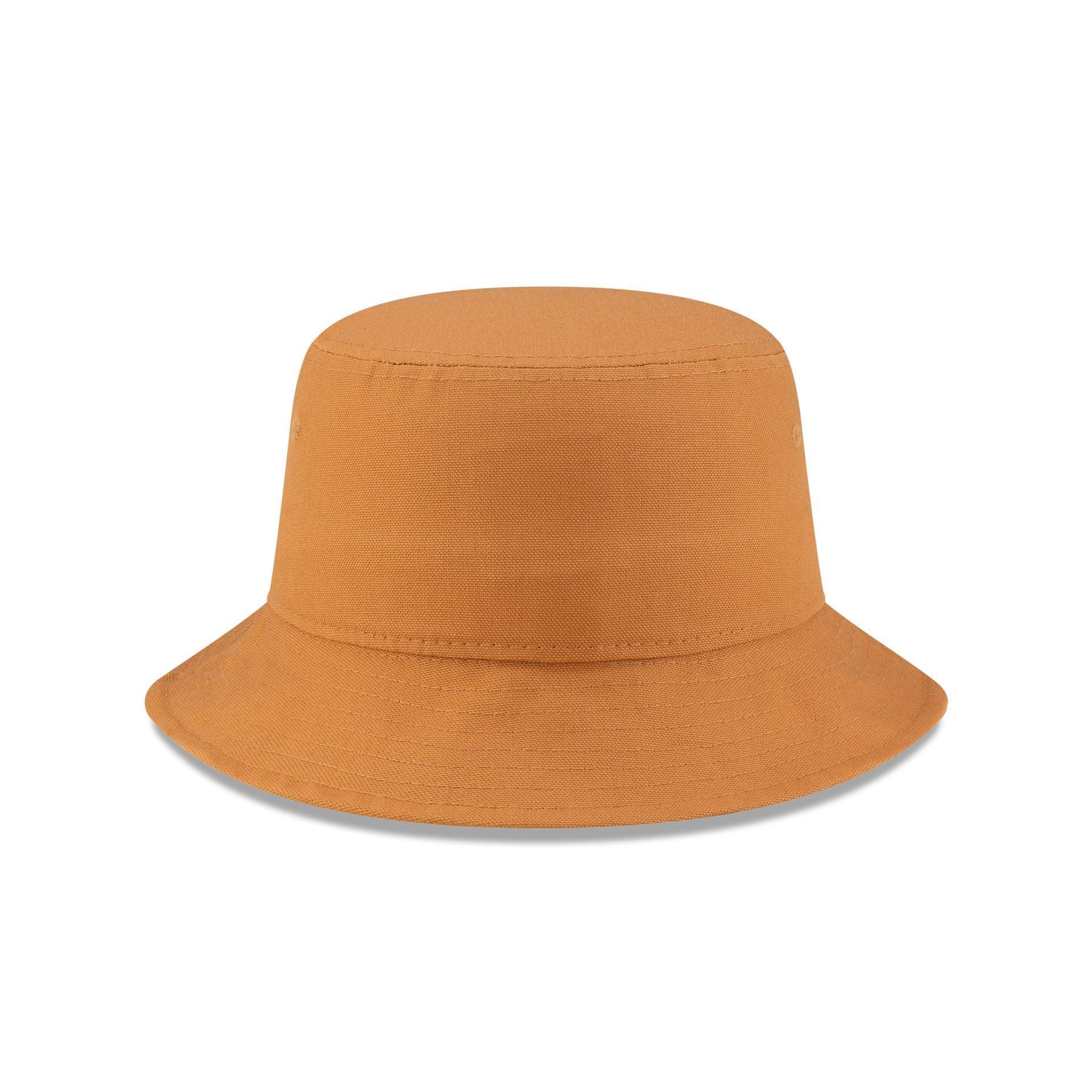 New Era Cap Brown Duck Canvas Bucket Hat Male Product Image