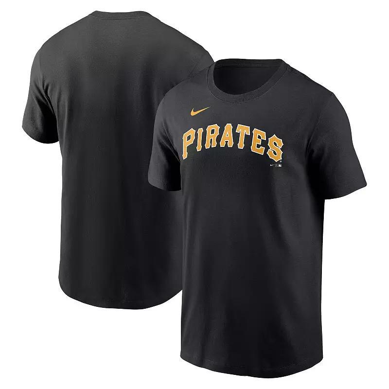 Mens Nike Pittsburgh Pirates Fuse Wordmark T-Shirt Product Image