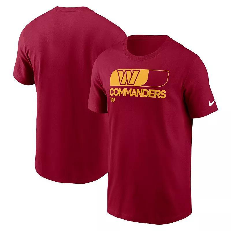 Mens Nike Burgundy Washington Commanders Air Essential T-Shirt Product Image