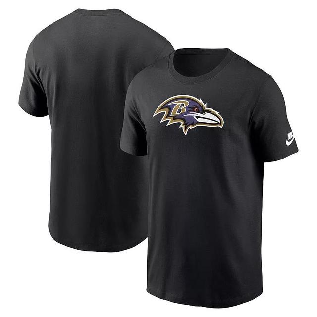 Mens Nike Baltimore Ravens Rewind Logo Essential T-Shirt Product Image