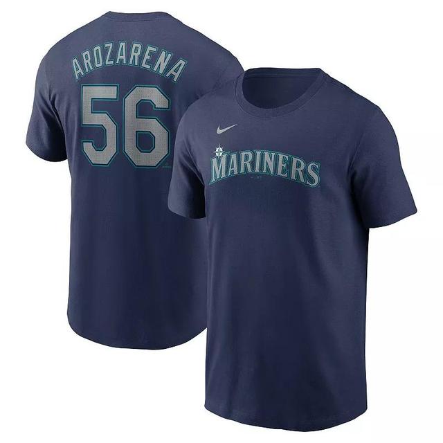 Mens Nike Randy Arozarena Seattle Mariners Fuse Name & Number T-Shirt Blue Product Image