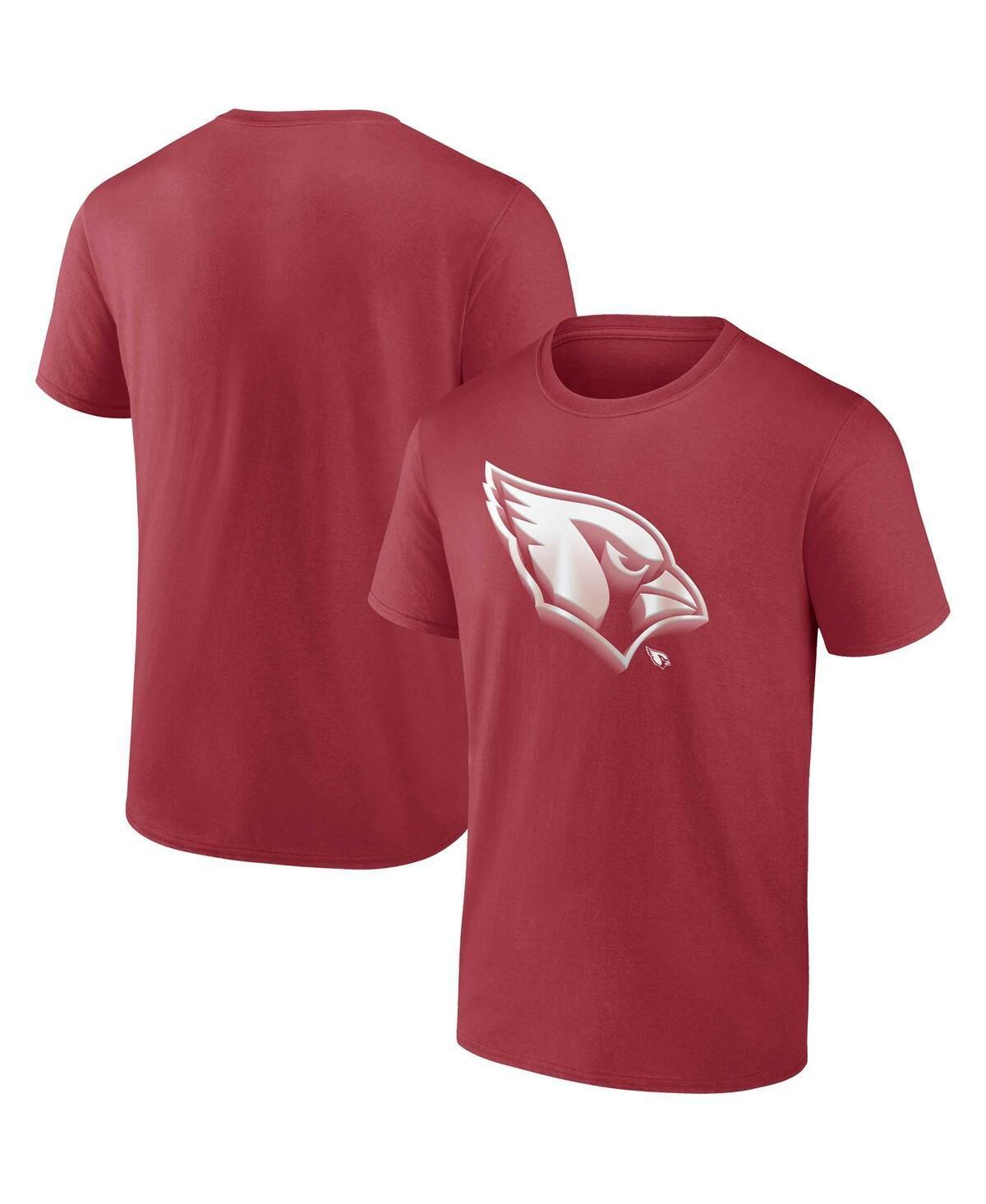 Mens Fanatics Branded Cardinal Arizona Cardinals Chrome Dimension T-Shirt Red Product Image