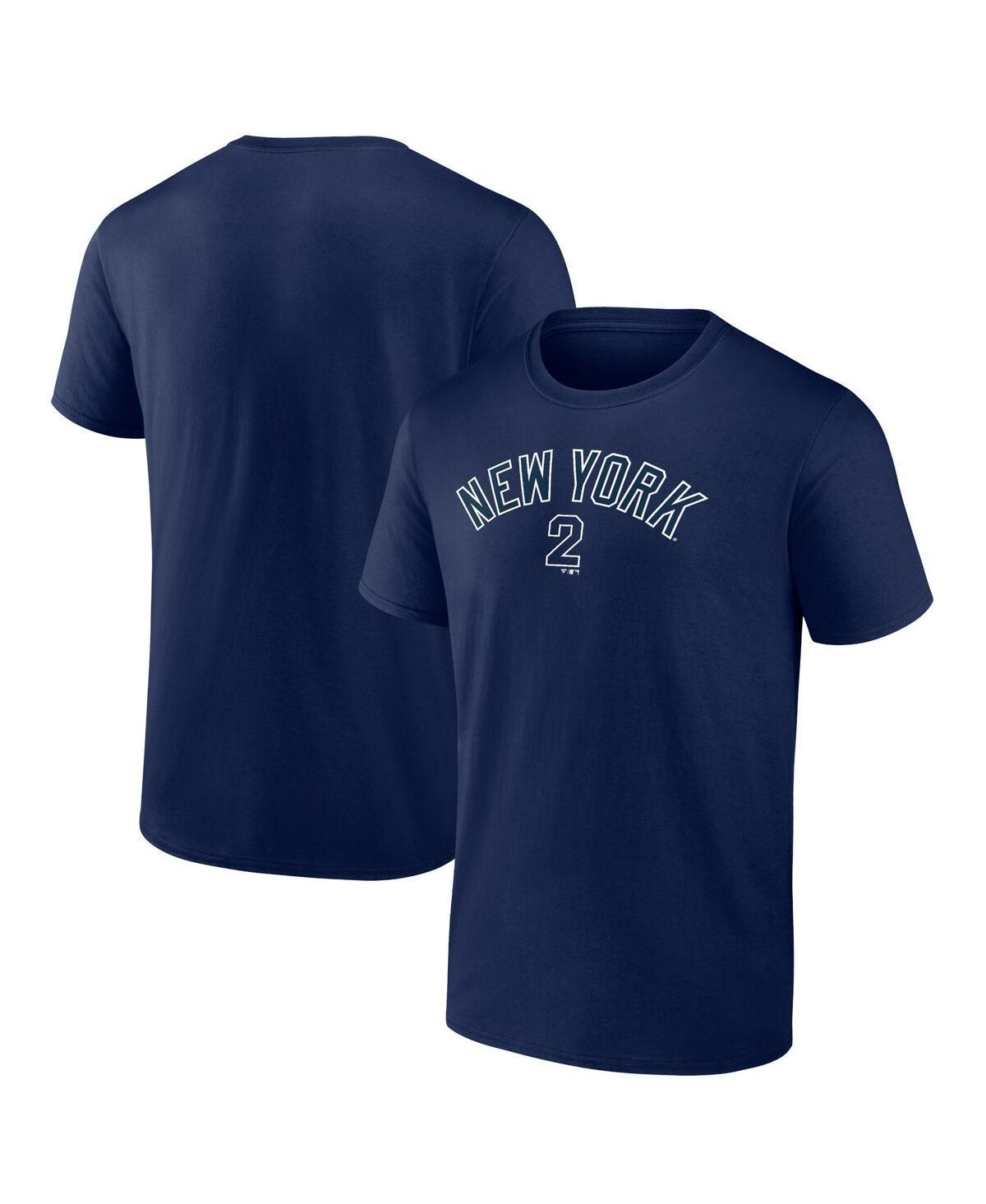 Mens Fanatics Branded Derek Jeter Navy New York Yankees Player Name & Number T-Shirt Product Image