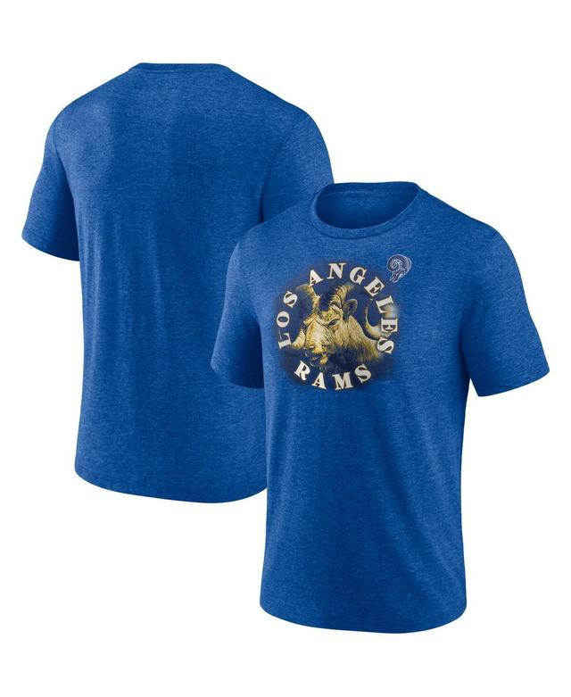 Mens Fanatics Heathered Royal Los Angeles Rams Sporting Chance T-shirt Product Image