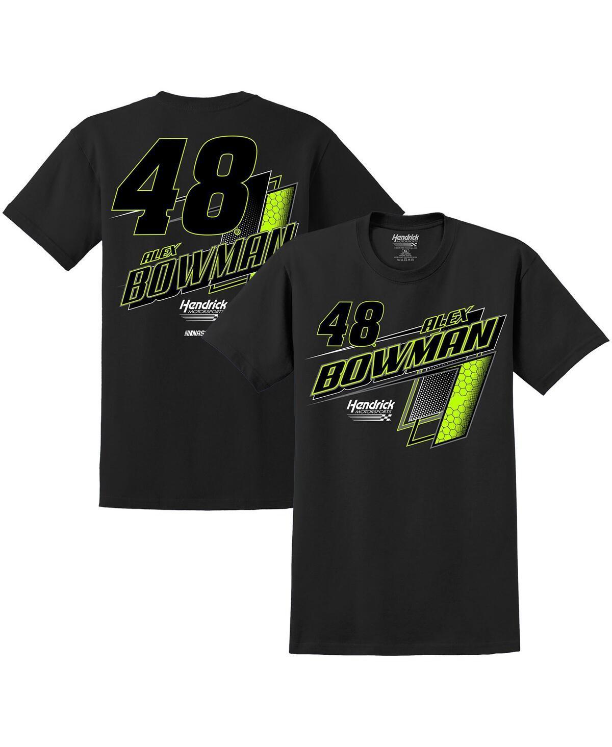 Mens Hendrick Motorsports Team Collection Black Alex Bowman Lifestyle T-shirt Product Image