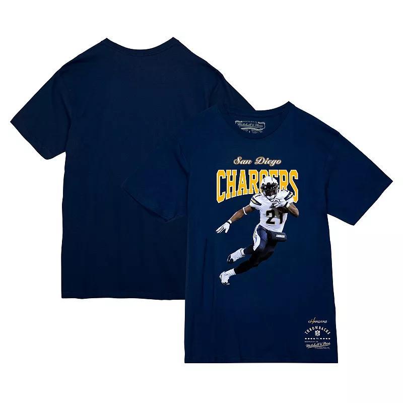 Mens Mitchell & Ness Emmitt Smith Dallas Cowboys Sideline Retired Player T-Shirt Blue Product Image