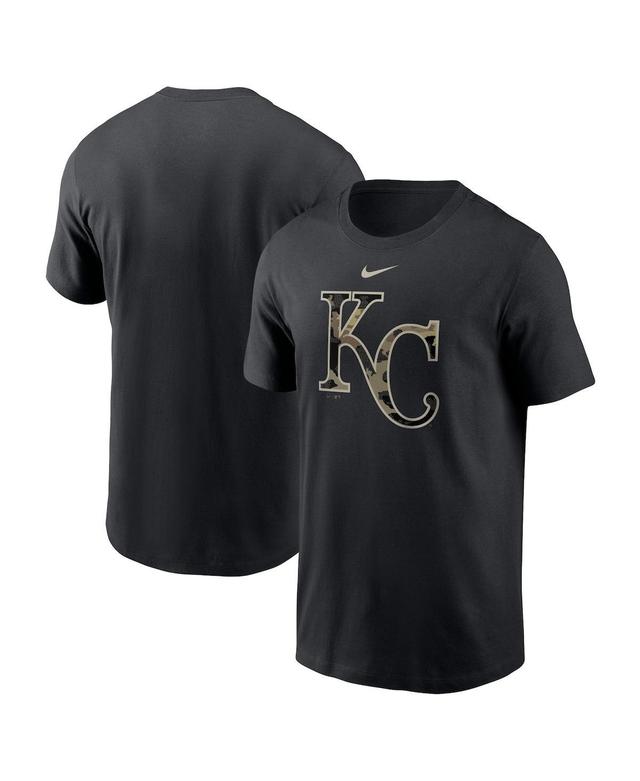 Mens Nike Kansas City Royals Team Camo Logo T-Shirt Product Image