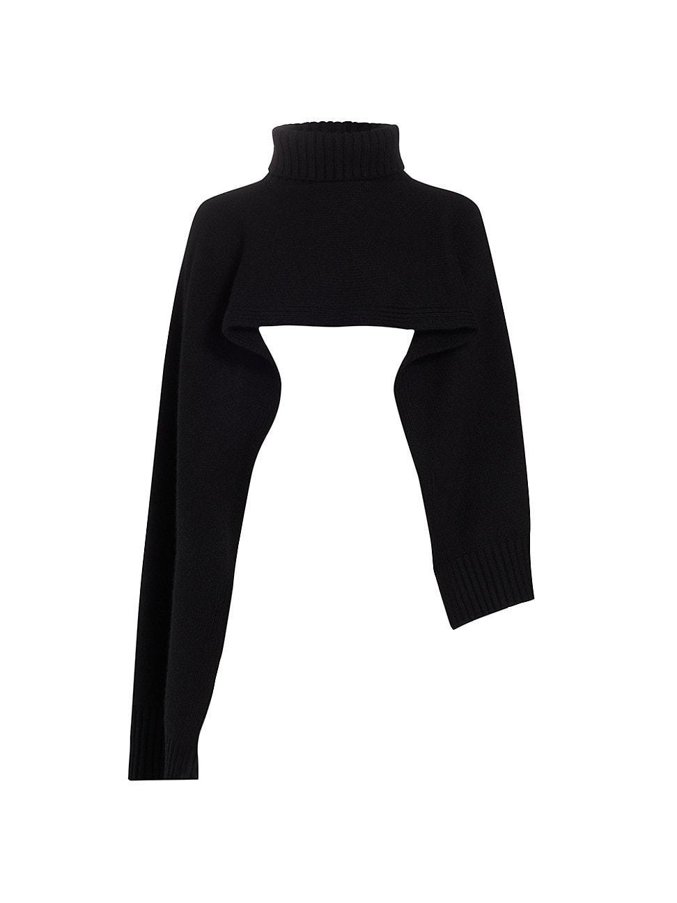 Womens Cashmere Turtleneck Scarf Product Image