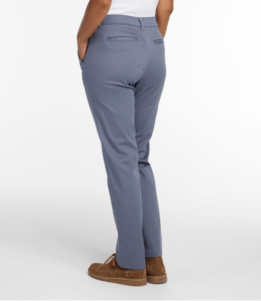 
                            Women's Comfort Stretch Pants, Mid-Rise Straight-Leg Chino
                         Product Image