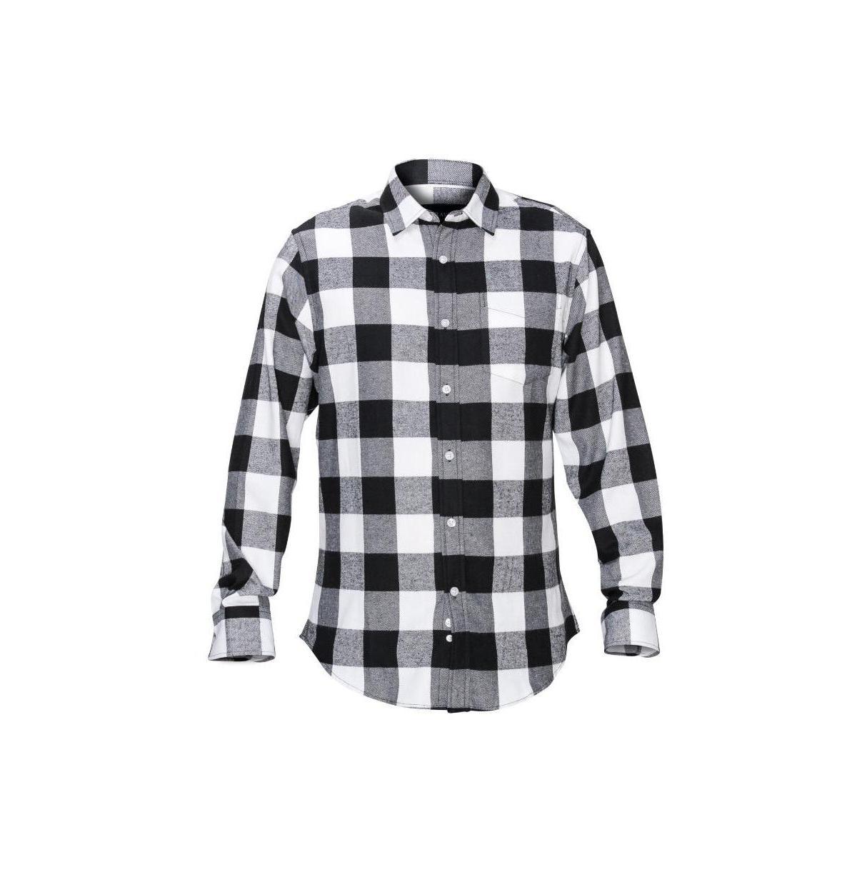 Braveman Mens Button Down Classic Fit Flannel Shirt Product Image