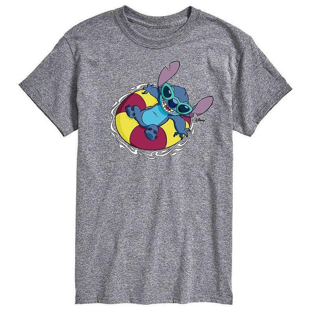 Disneys Lilo & Stitch Big & Tall Tube Stitch Graphic Tee, Mens Product Image